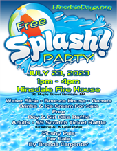 2023 SPLASH PARTY POSTER